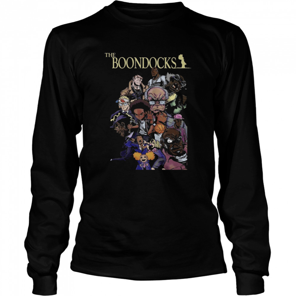 Summary Characters The Boondocks Cartoon shirt Long Sleeved T-shirt