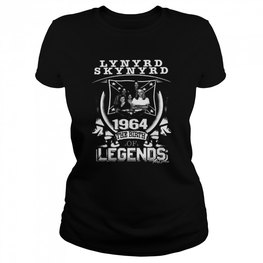 The Birth 1964 Lynyrd Skynyrd Retro shirt Classic Women's T-shirt