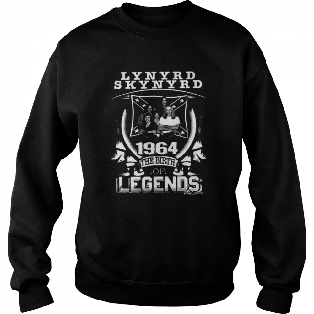The Birth 1964 Lynyrd Skynyrd Retro shirt Unisex Sweatshirt