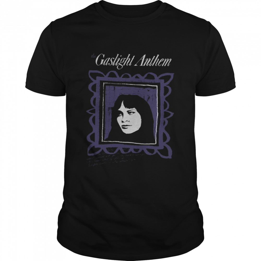 Vintage Album Design The Gaslight Anthem Rock Band  shirt Classic Men's T-shirt