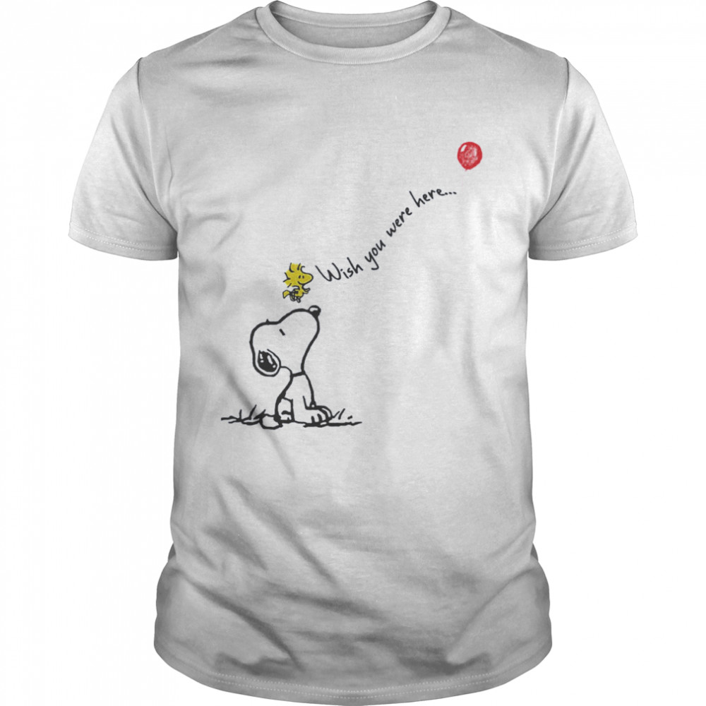 Wish You Were Here Snoopy T-Shirt