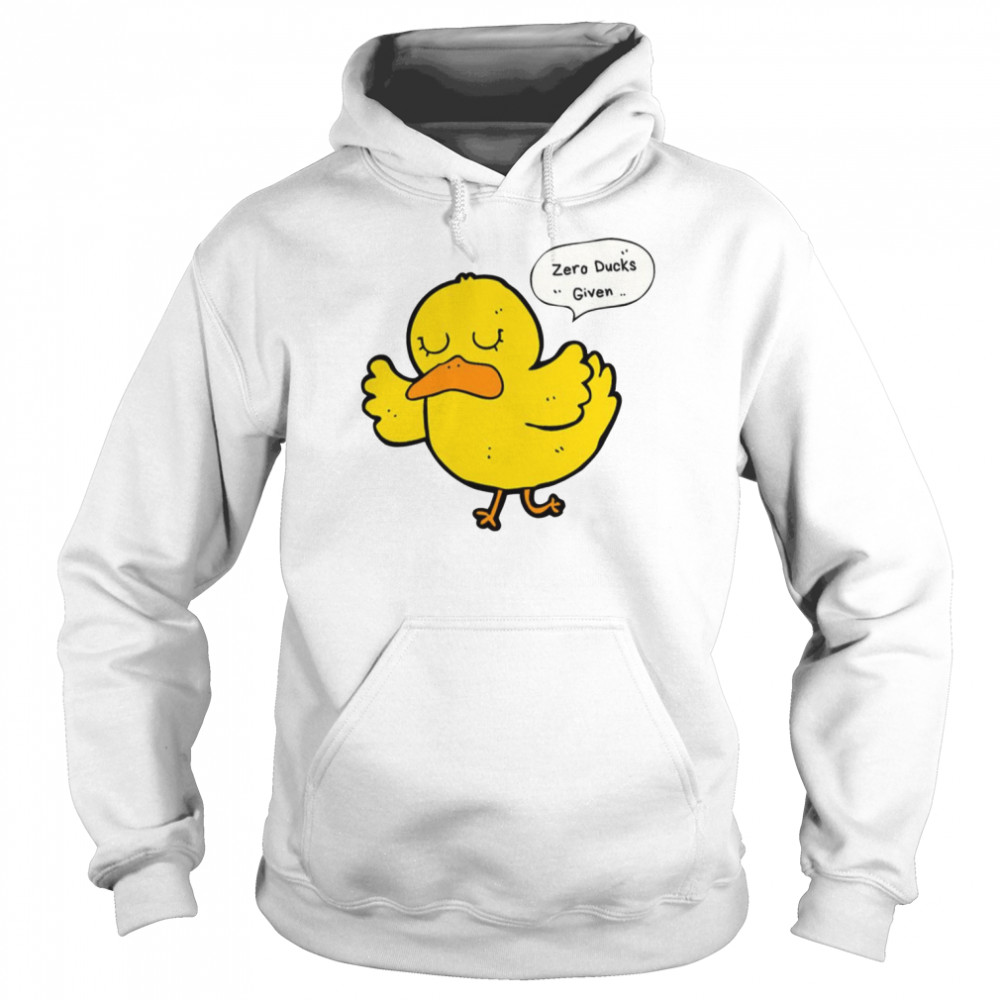 Zero Given Animal Lovers Duck shirt Unisex Hoodie