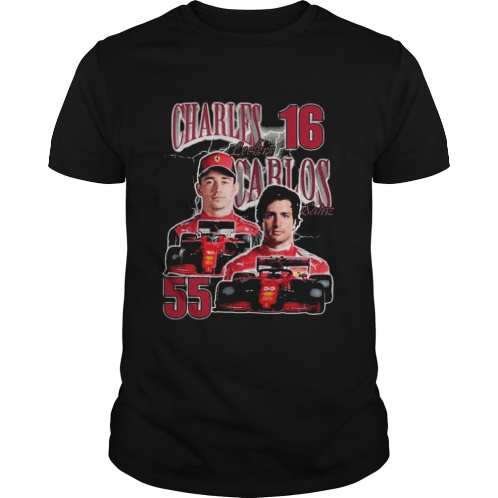 Charles Leclerc Carlos Sainz T- Classic Men's T-shirt
