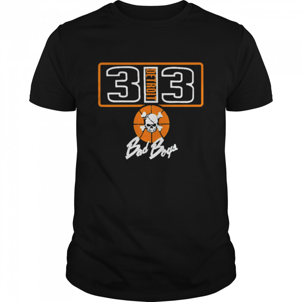 Detroit Bad Boys 313 logo T-shirt Classic Men's T-shirt