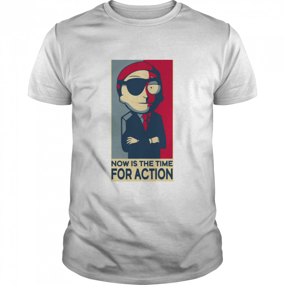 Evil Morty - Now Is The Time For Action Classic 2022 T-Shirt