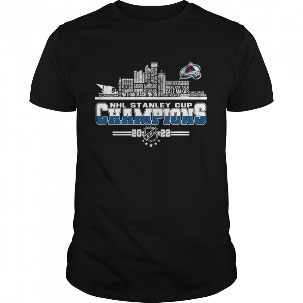 Nhl Stanley Cup Champions 2022 Avalanche Hockey Shirt