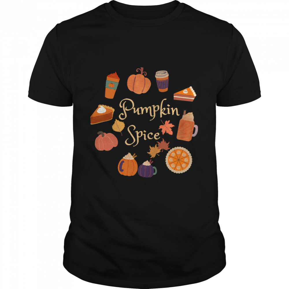 Pumpkin Spice Autumn Season Stuff Happy Halloween Essential T- Classic Men's T-shirt