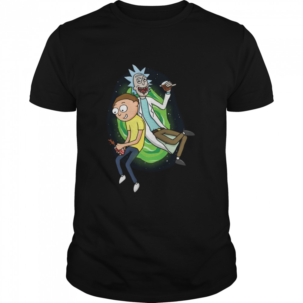 Rick and Morty Tasty Beverages Classic T- Classic Men's T-shirt
