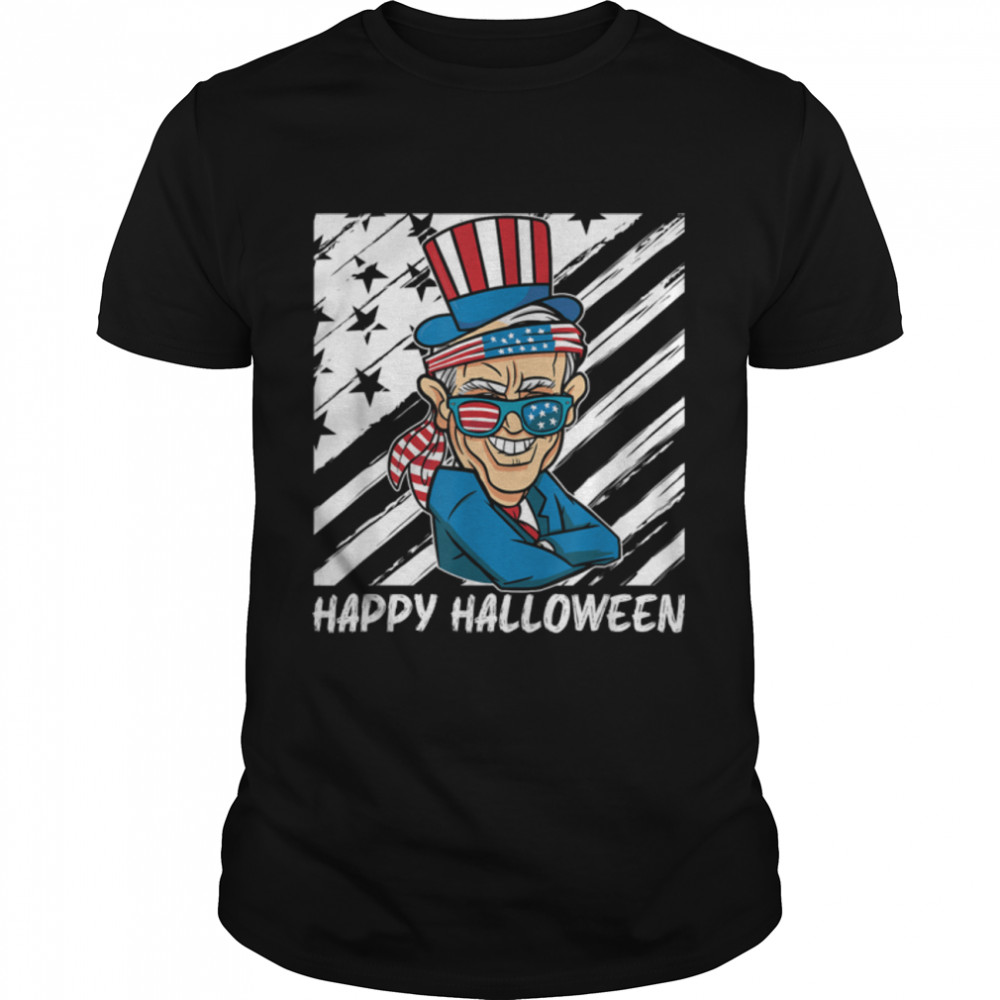 American 4Th Of Happy Halloween Biden For 4Th Of July Parade T-Shirt B0B517Zswz