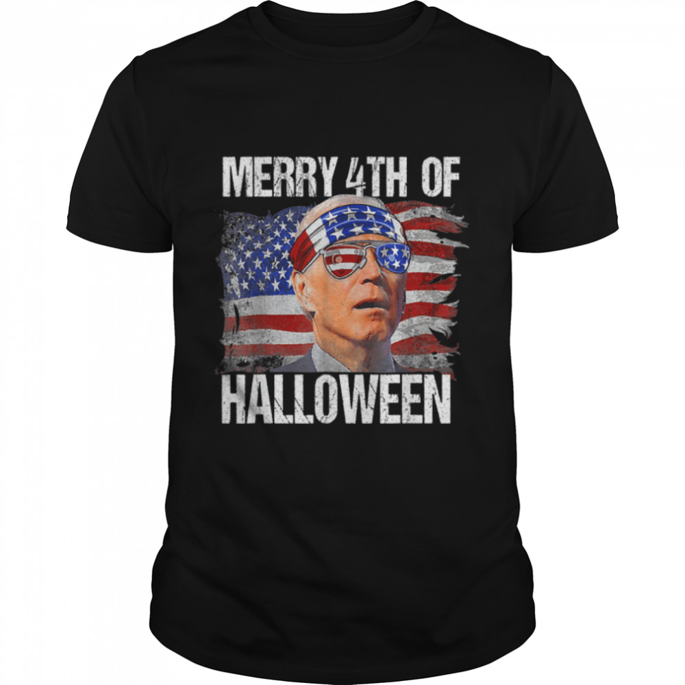 Biden Dazed Merry 4Th Of You Know...the Thing Funny Biden T-Shirt B0B4Z3Byt1