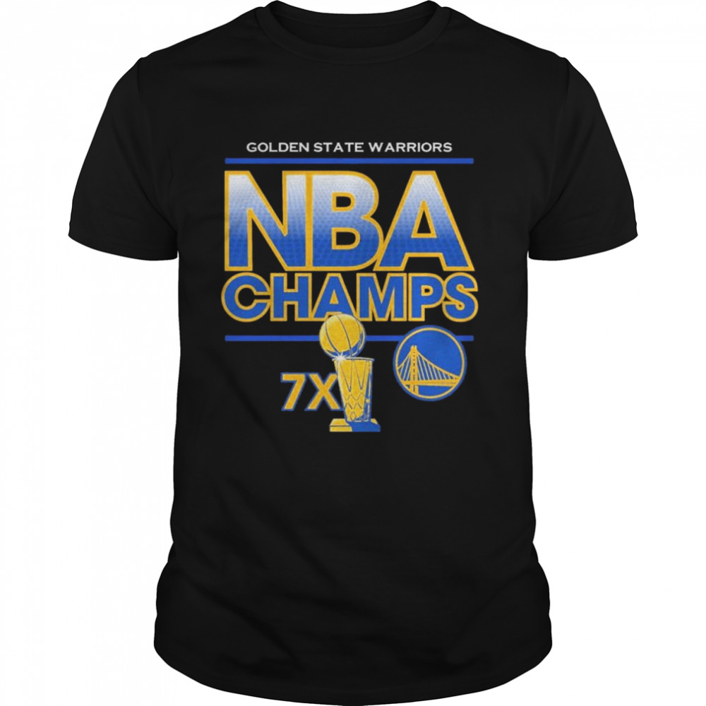 Golden State Warriors Nba Champions 7X Shirt