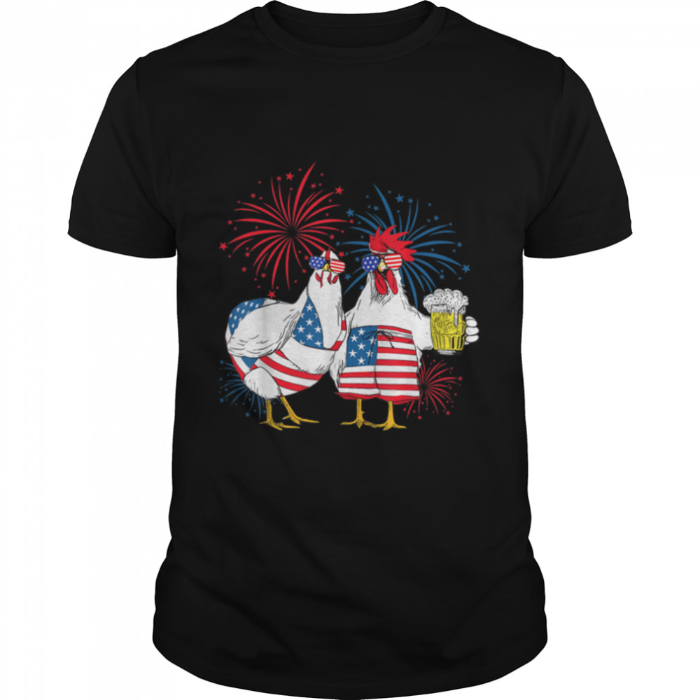 Heart Patriotics Merica Celebrate 4Th Of July Heart Us Flag T-Shirt B0B45N2Zkw