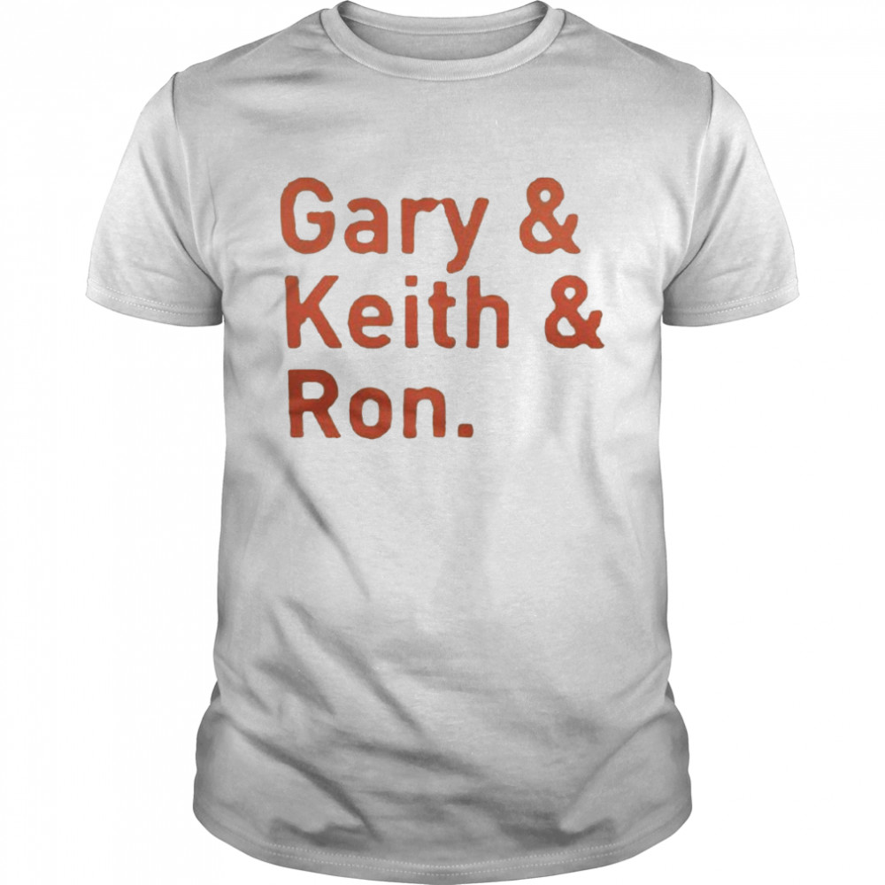 Nice Mets Booth Gary Cohen Keith Hernandez Ron Shirt