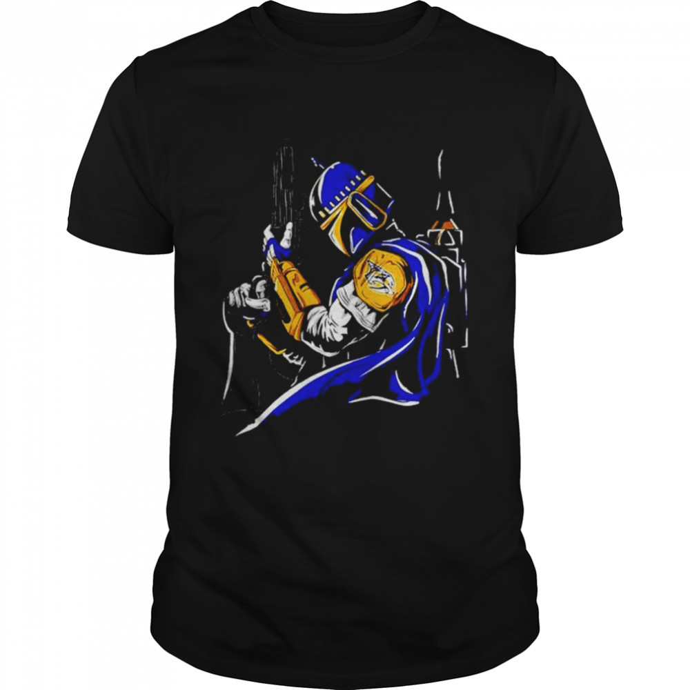 Premium nashville Predators Boba Fett Star Wars shirt