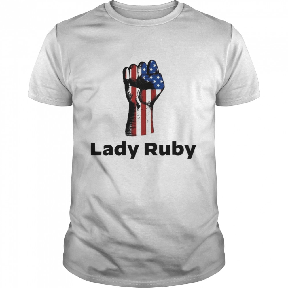 Proud Lady Ruby I Stand With Lady Ruby T- Classic Men's T-shirt
