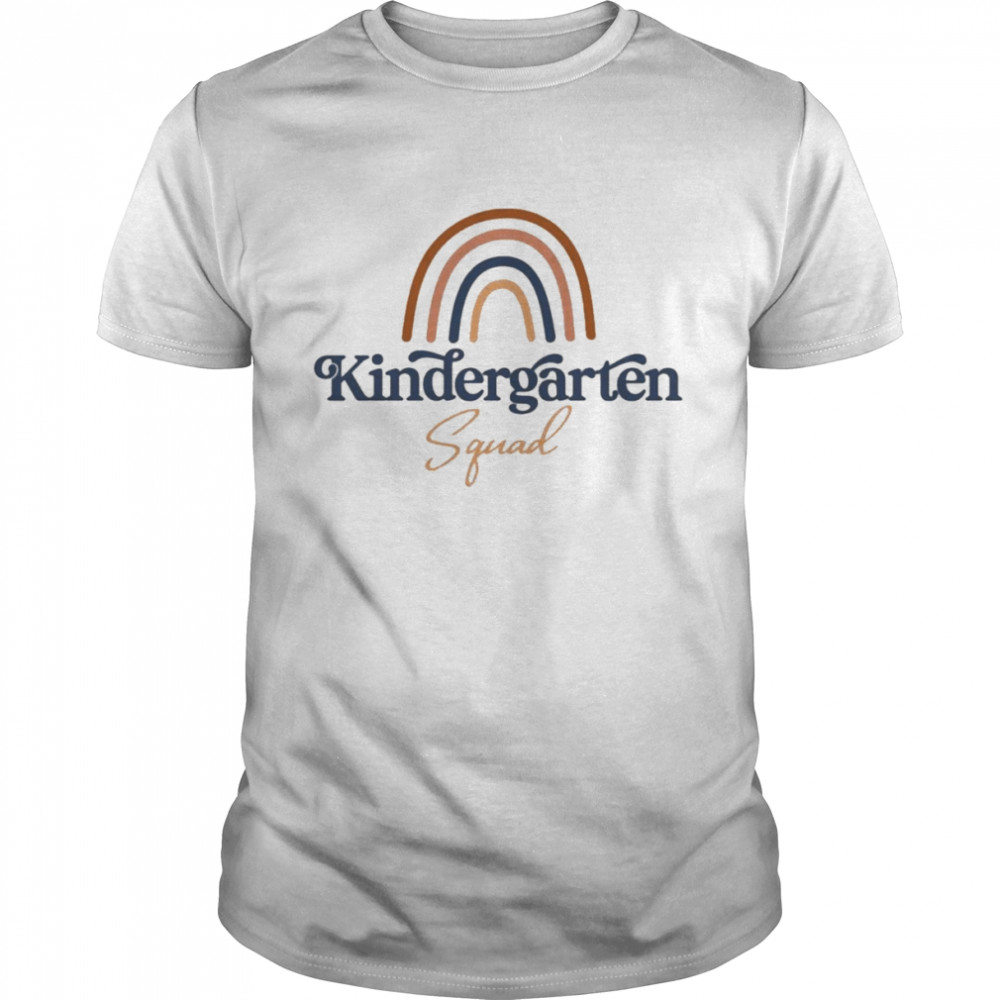 Rainbow Kindergarten Squad Shirt