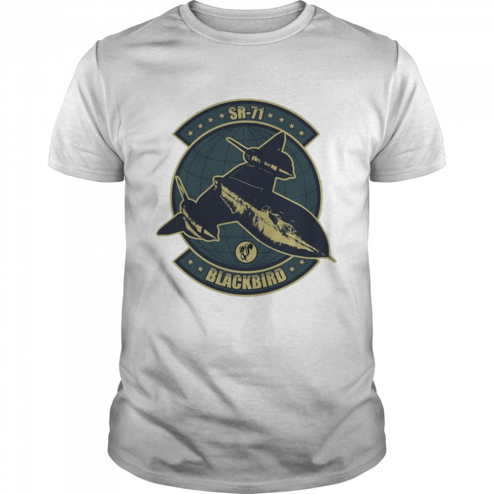 Sr71 Blackbird Patch Shirt