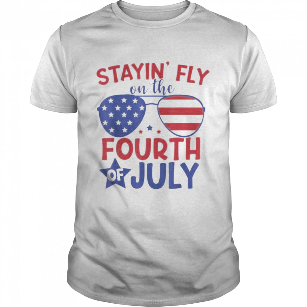 Staying Fly On The 4th Of July  Classic Men's T-shirt