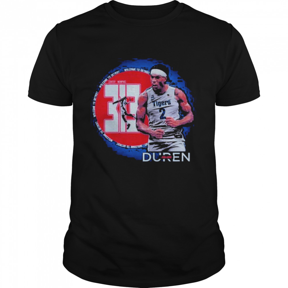 Welcome Jalen Duren 2022 NBA Draft  Classic Men's T-shirt