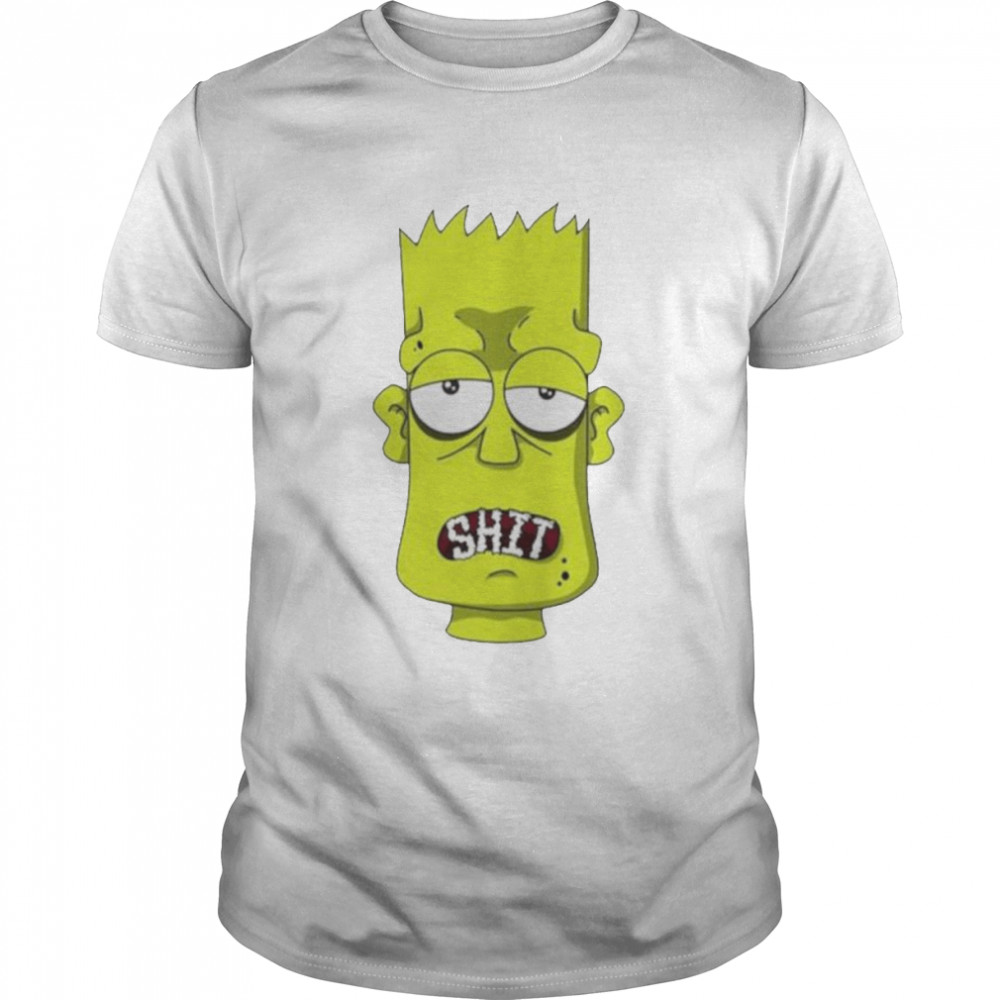 Bart Simpson Shit Shirt