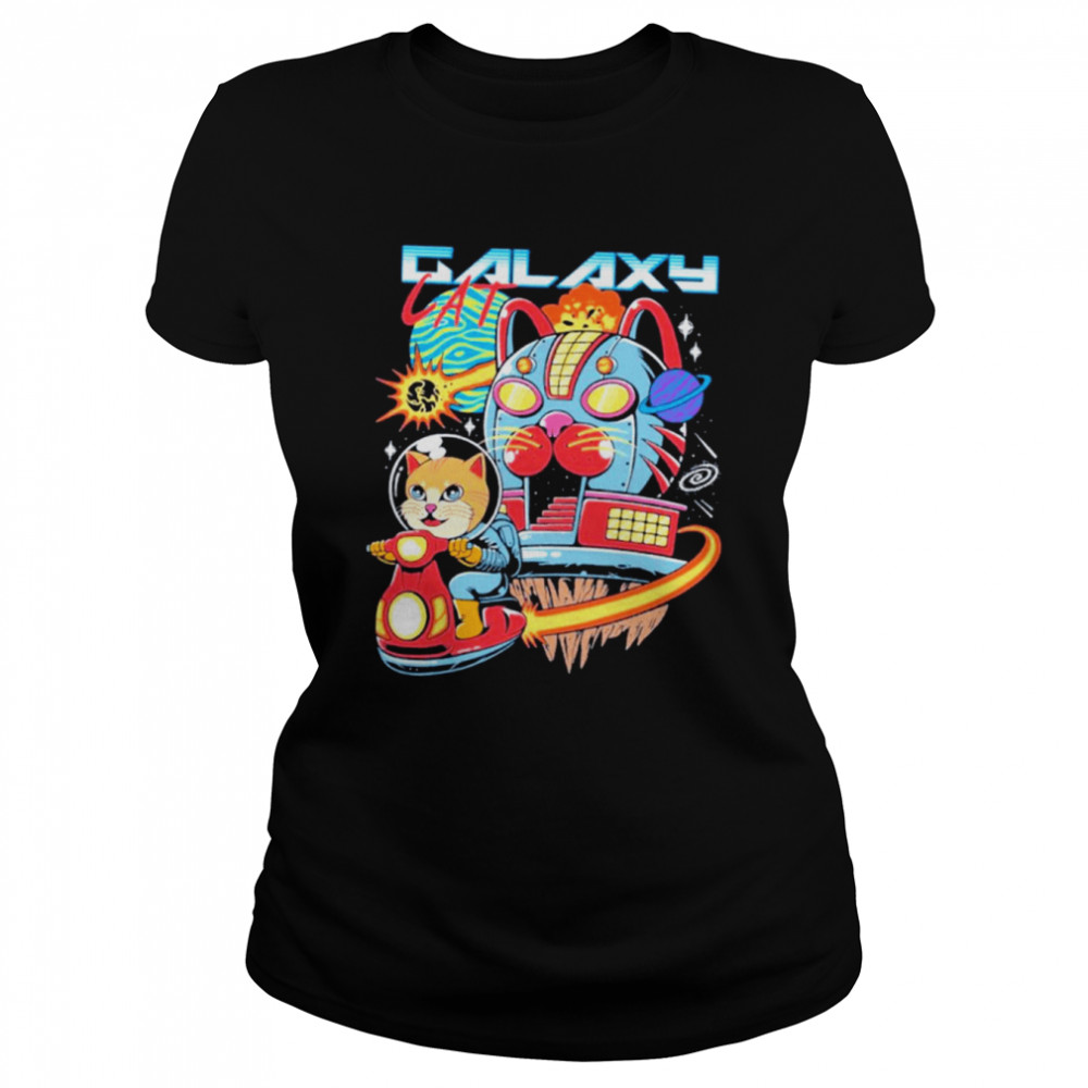 Cat Kaiju Robot  Classic Women's T-shirt