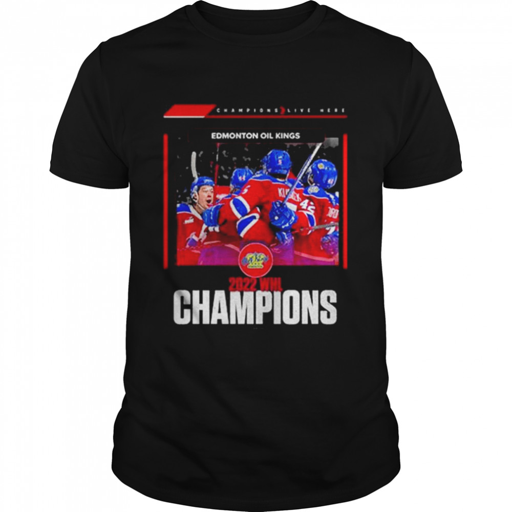 championship edmonton oil kings champions 2022 whl shirt Classic Men's T-shirt
