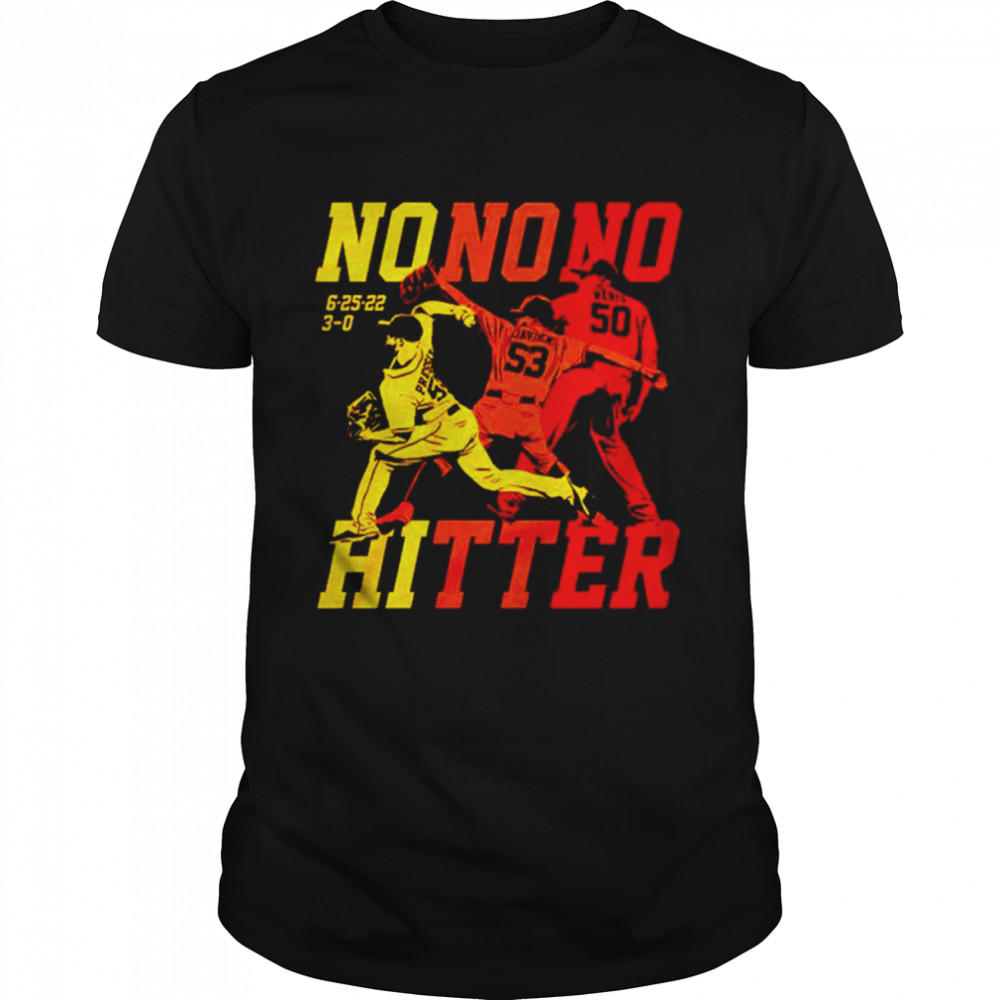 Christian Javier Hector Neris and Ryan Pressly The Houston No-nos shirt Classic Men's T-shirt