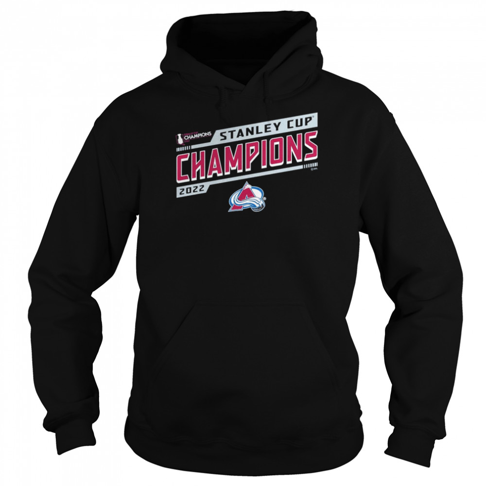 Colorado Avalanche 2022 Stanley Cup Champions Banner shirt Unisex Hoodie