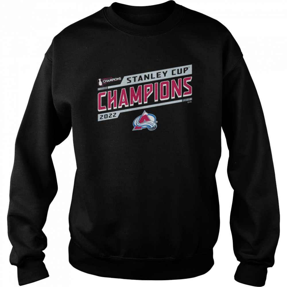 Colorado Avalanche 2022 Stanley Cup Champions Banner shirt Unisex Sweatshirt