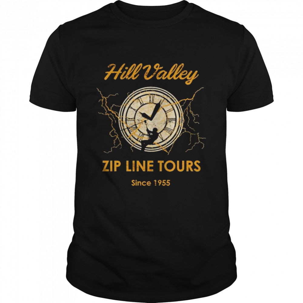 Hill Valley Zip Line Tours shirt Classic Men's T-shirt