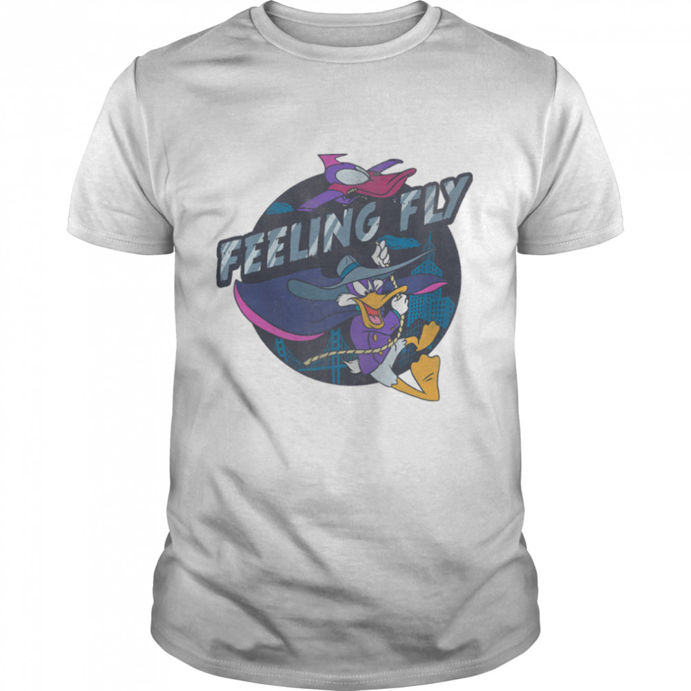 It’s Always Tea Time Disney Darkwing Duck Feeling Fly Portrait shirt Classic Men's T-shirt
