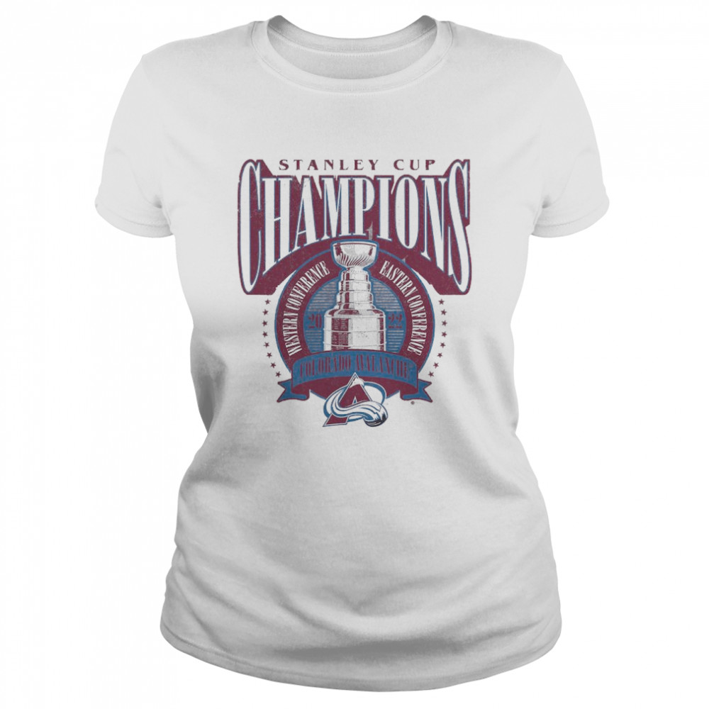 National Hockey League 2022 Colorado Avalanche Champions T- Classic Women's T-shirt