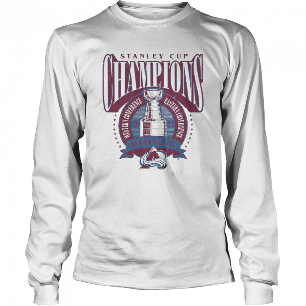 National Hockey League 2022 Colorado Avalanche Champions T- Long Sleeved T-shirt