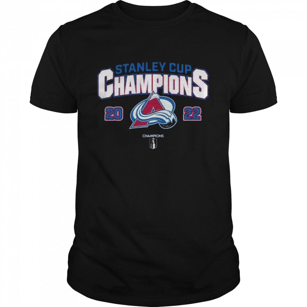 National Hockey League Stanley Cup final 2022 Colorado Avalanche Champions T- Classic Men's T-shirt