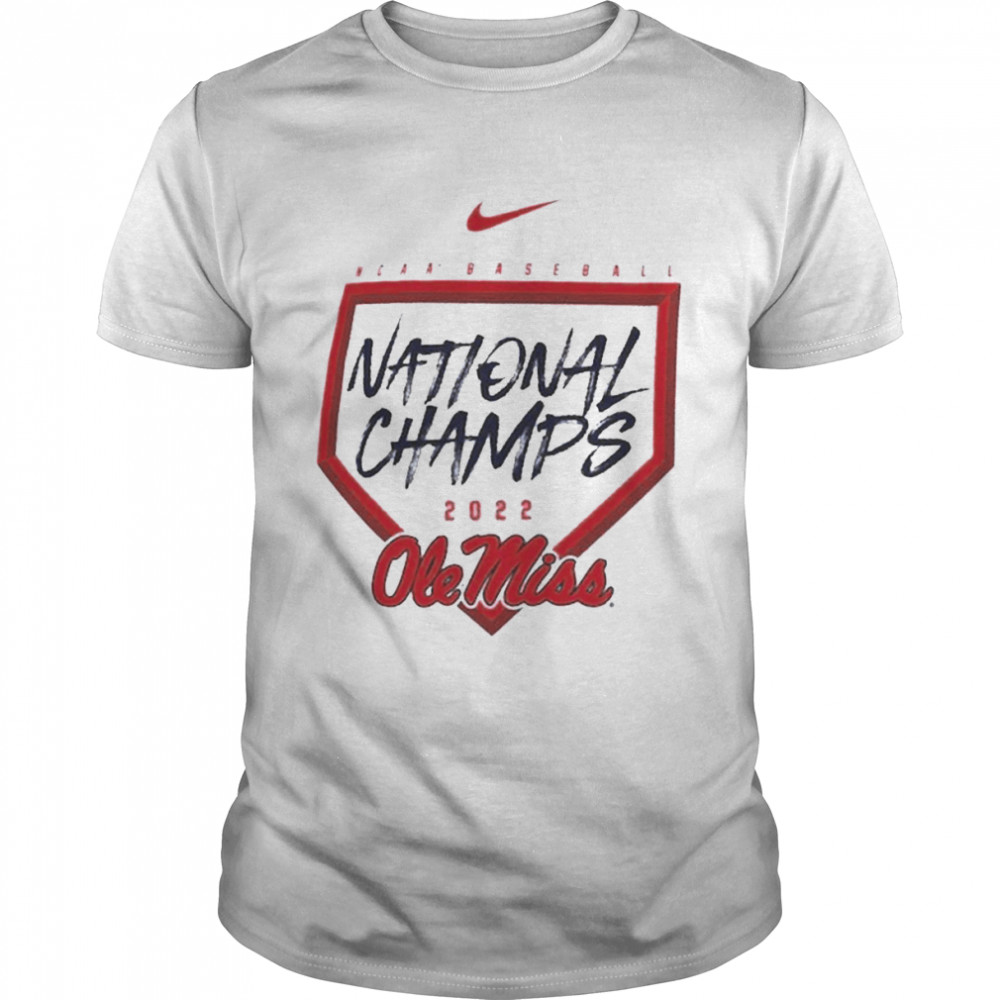 Ole Miss Rebels Nike 2022 NCAA Men’s Baseball College World Series Champions T- Classic Men's T-shirt