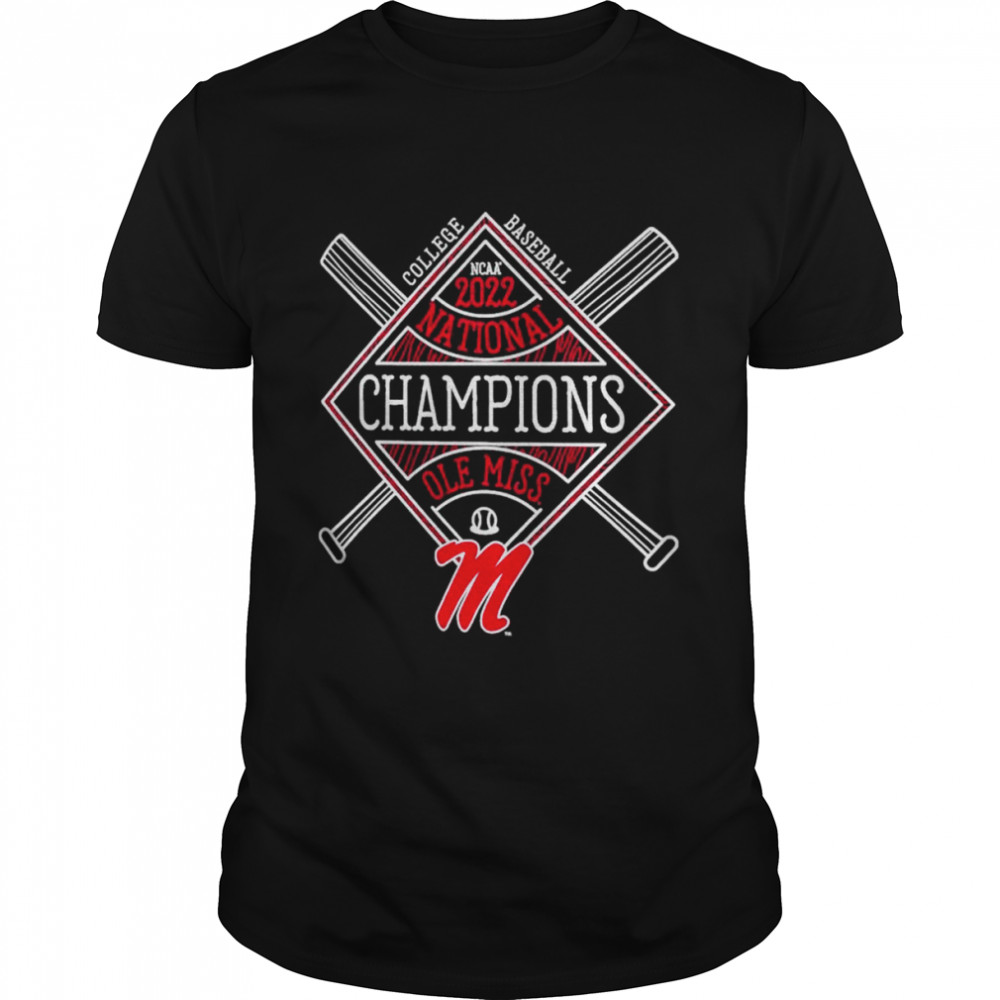 Ole miss rebels women’s 2022 ncaa men’s baseball college world series champions shirt Classic Men's T-shirt