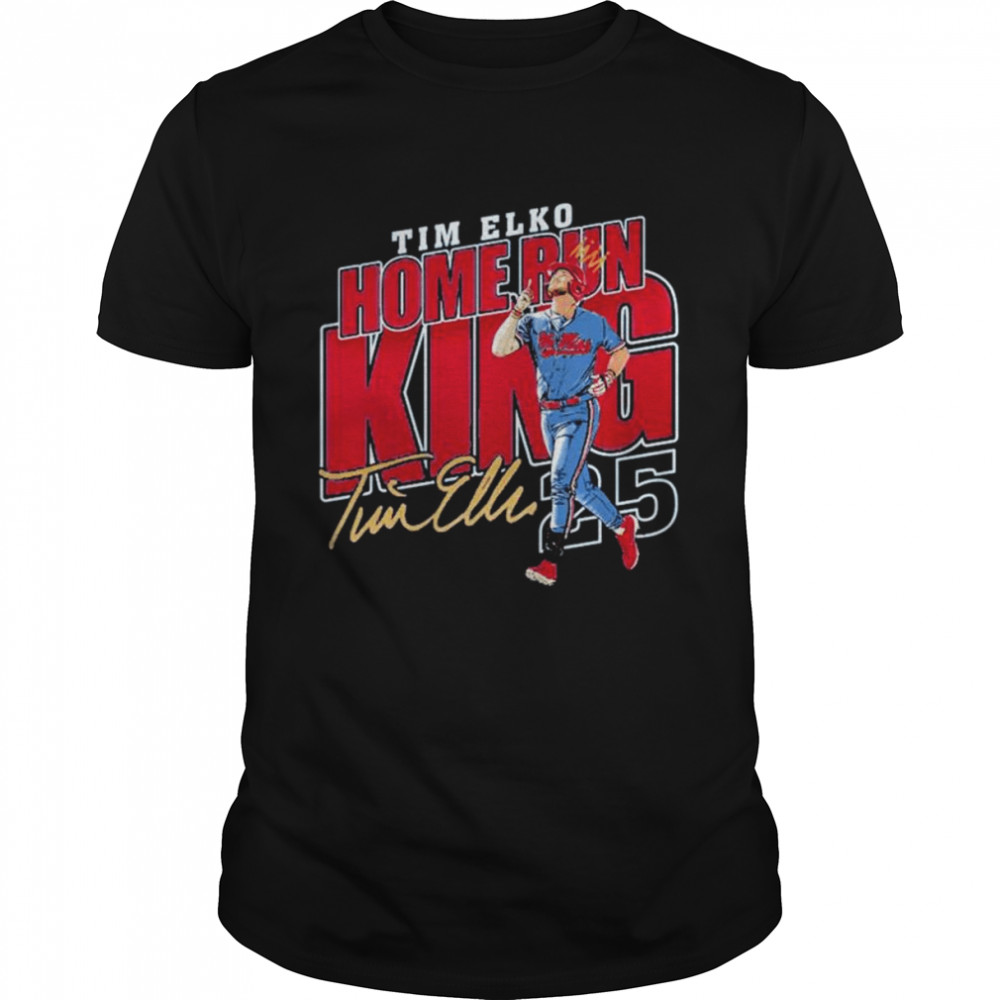 Ole miss tim elko home run king shirt Classic Men's T-shirt
