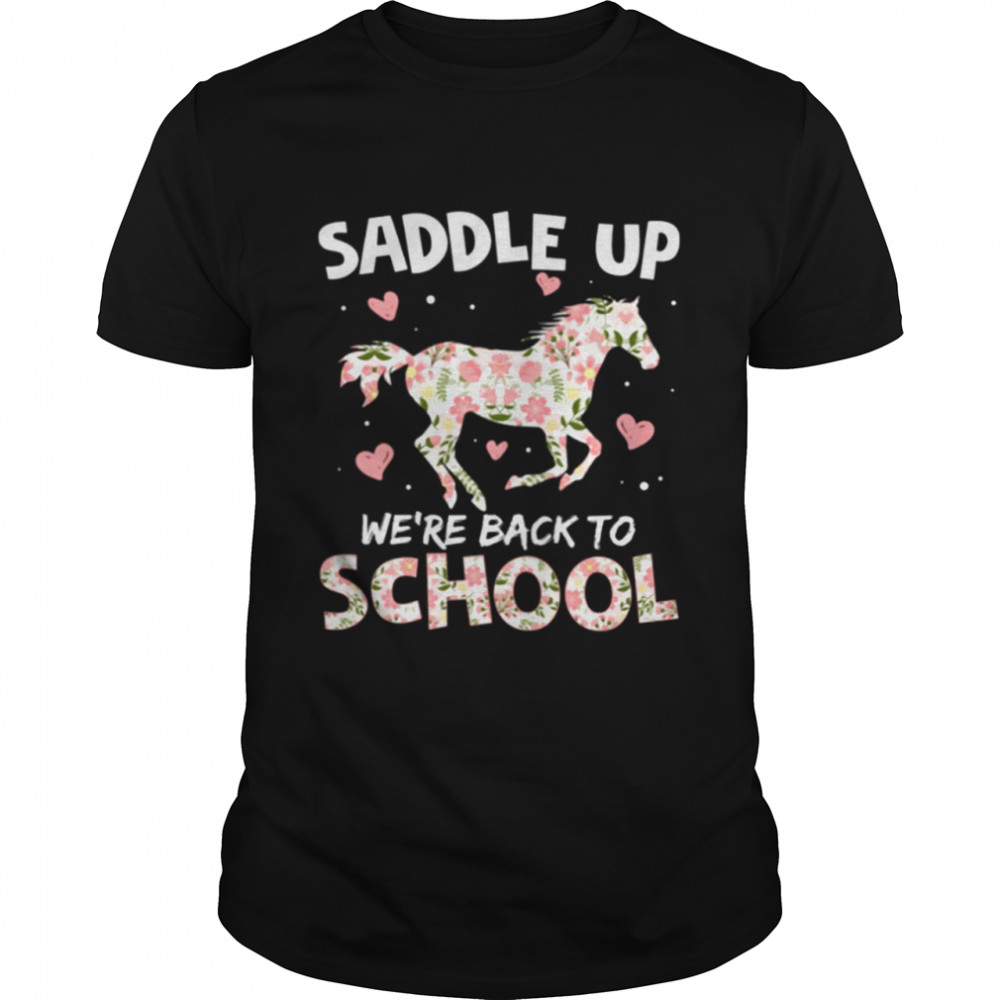 Saddle Up We're Back To School Classic T- Classic Men's T-shirt