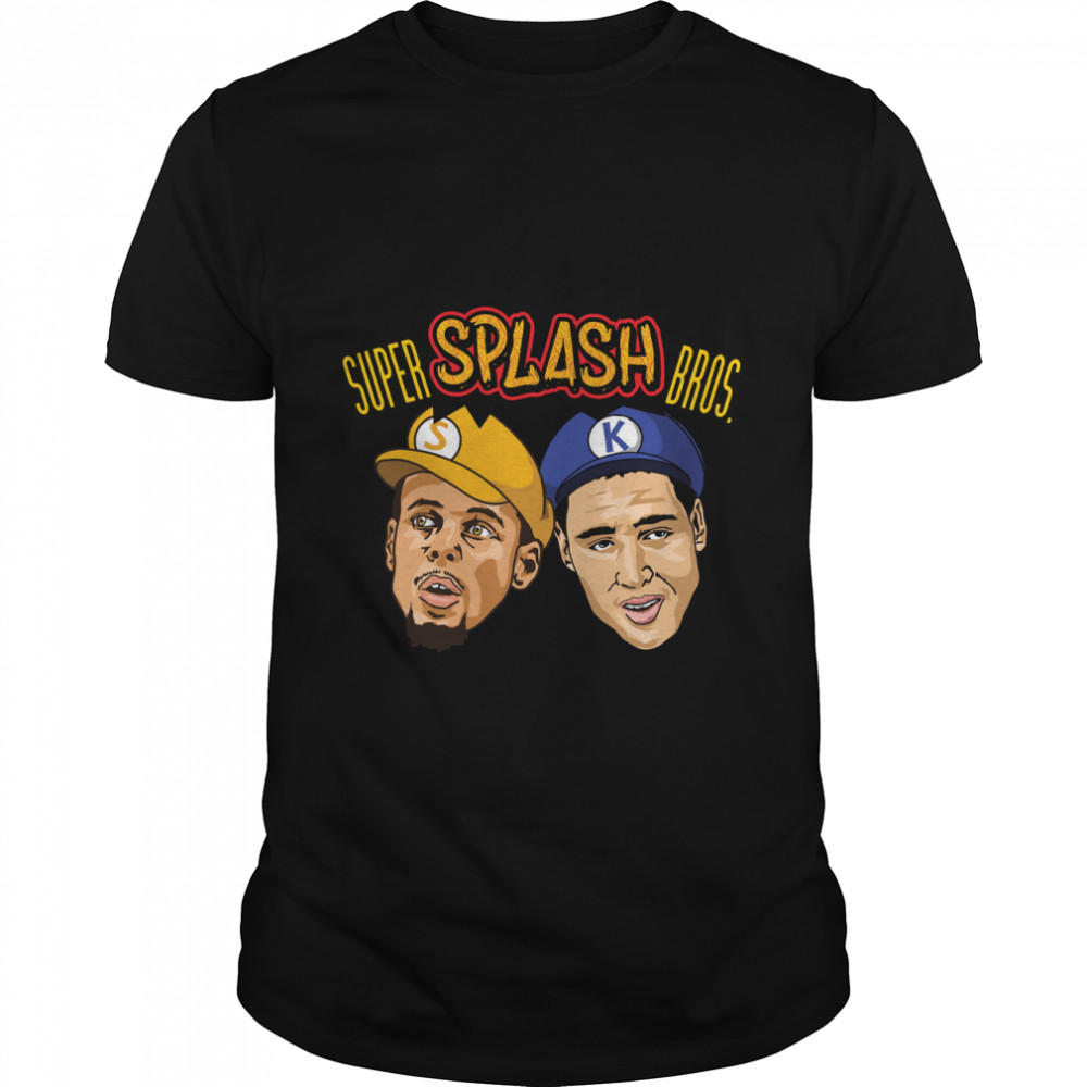 Steph Curry Klay Thompson Super Splash Bros Essential T- Classic Men's T-shirt