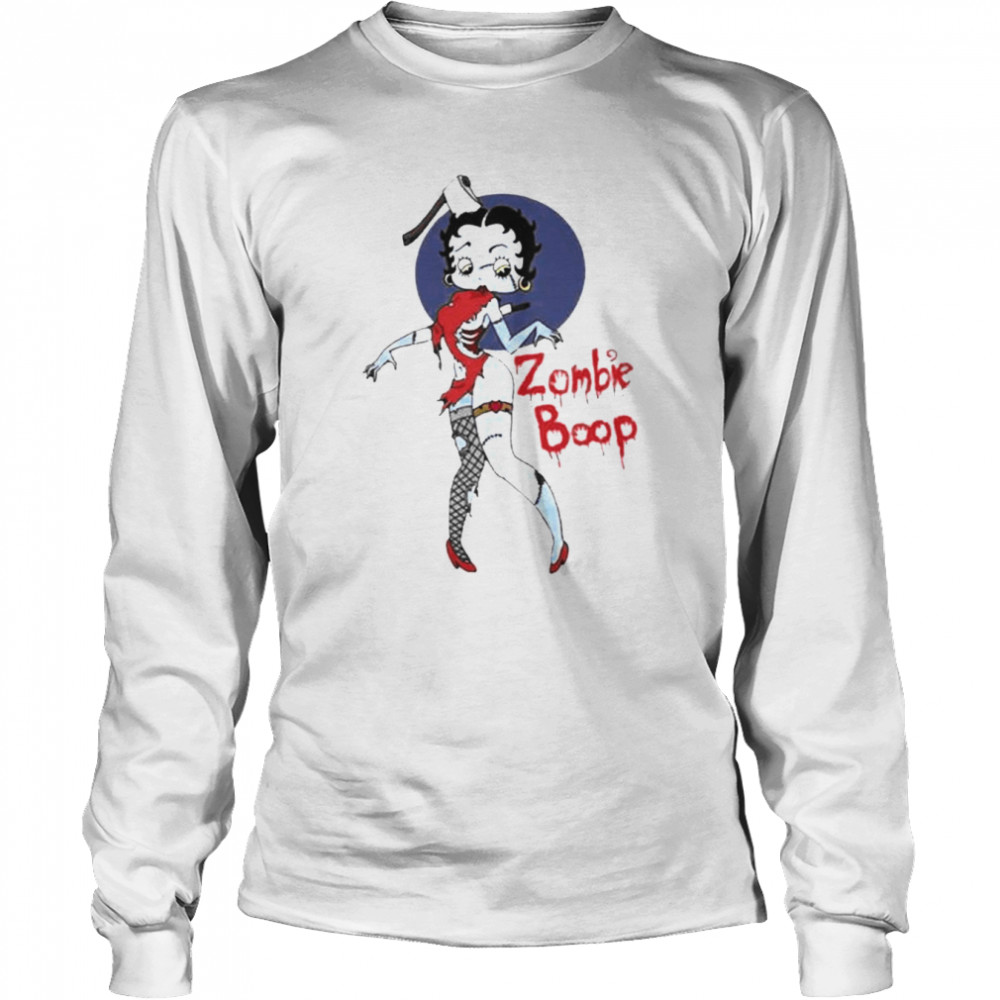 The Woman Zombie Boop  Long Sleeved T-shirt