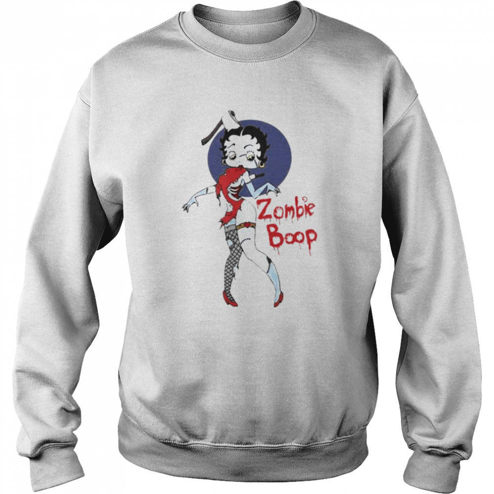 The Woman Zombie Boop  Unisex Sweatshirt
