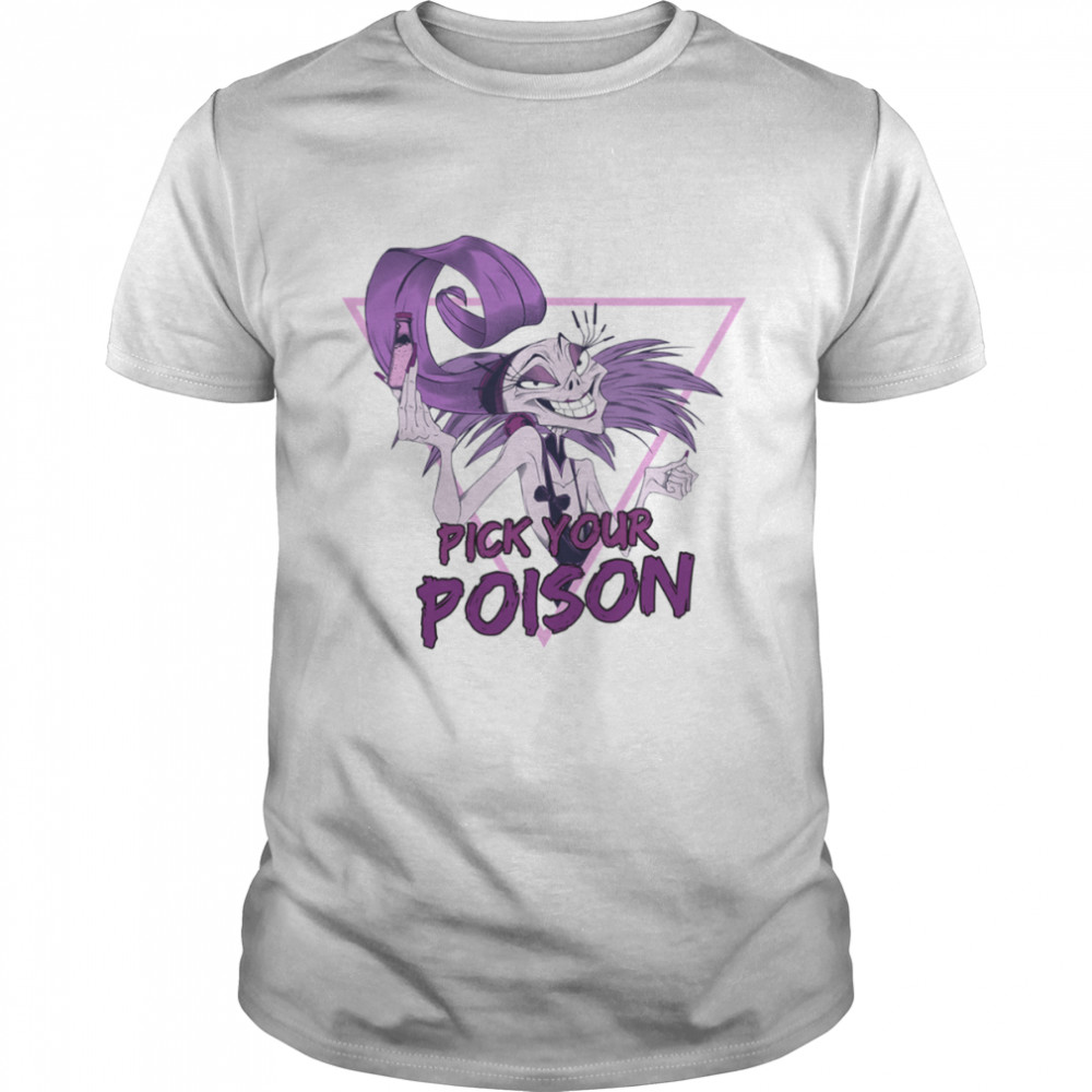 Villains Yzma Pick Your Poison Portrait Disney shirt Classic Men's T-shirt