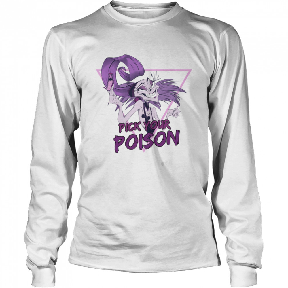 Villains Yzma Pick Your Poison Portrait Disney shirt Long Sleeved T-shirt