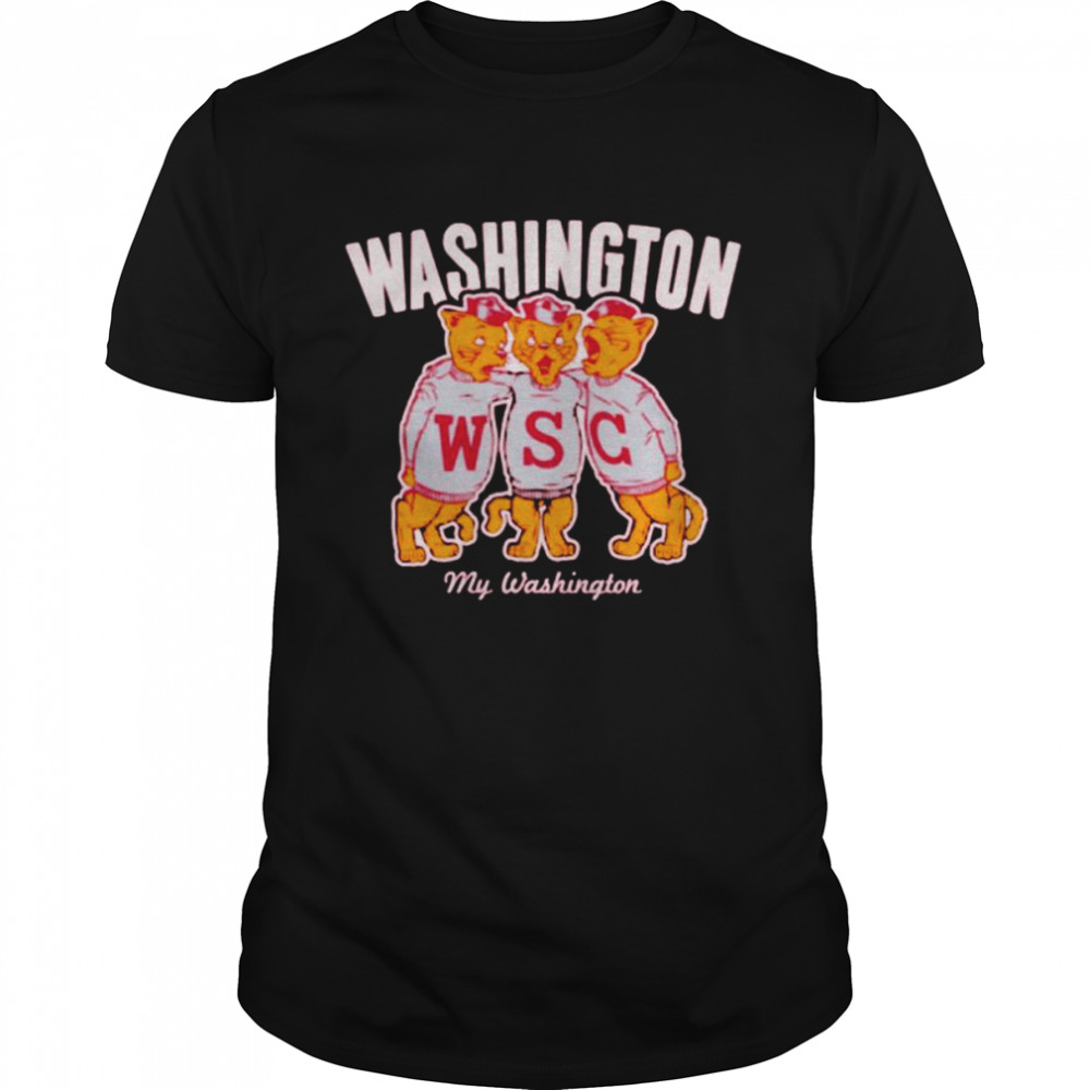 Vintage Washington State Singing Cougars shirt