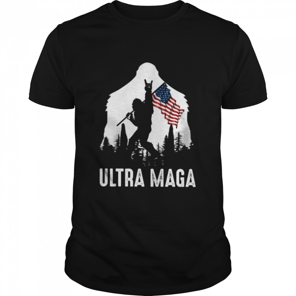 Bigfoot Usa Ultra Maga Classic T-Shirt