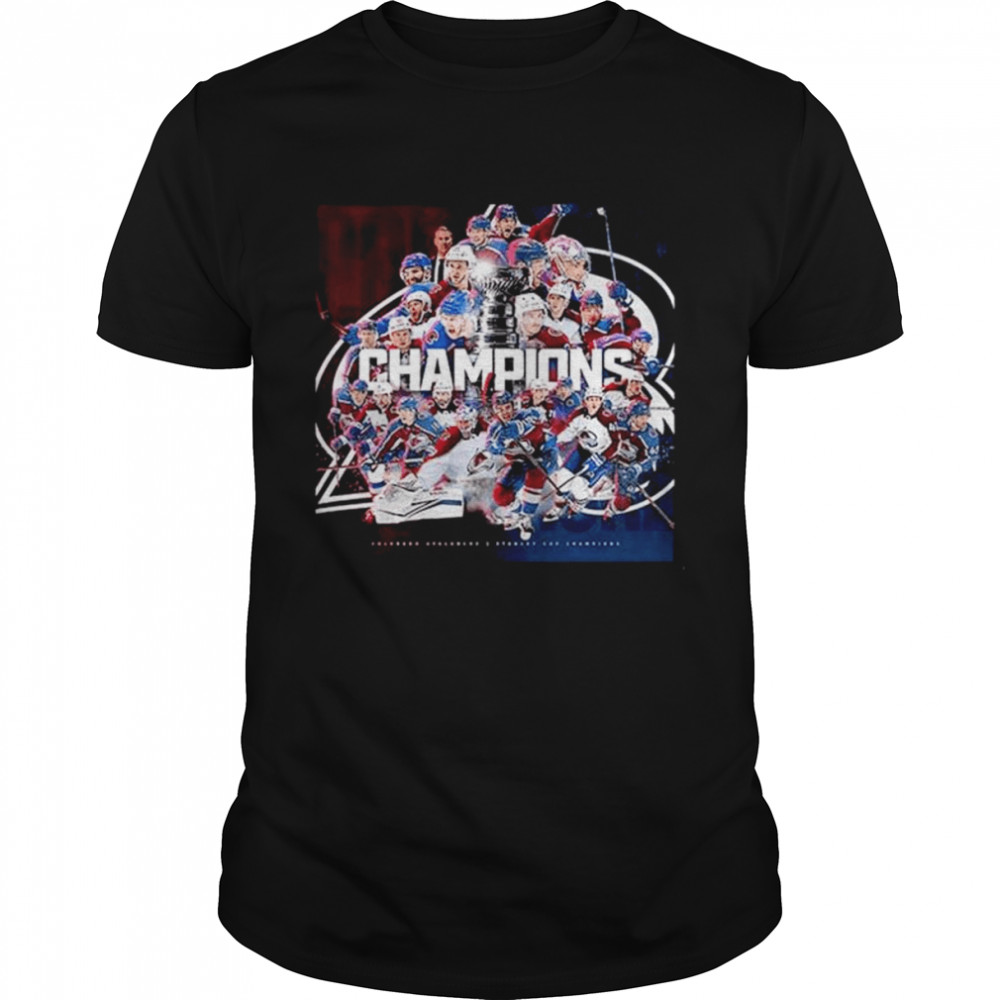 Colorado Avalanche 2022 Stanley Cup Champions Nhl Shirt