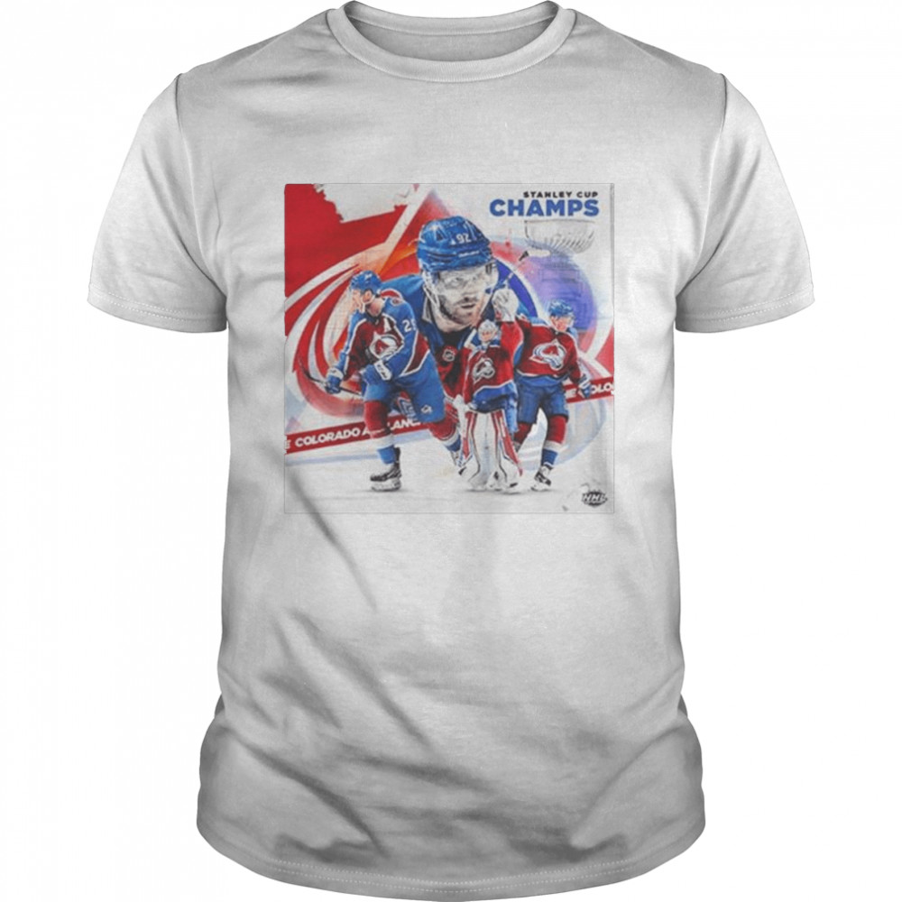 Colorado Avalanche Champs 2022 Nhl Stanley Cup Champions Shirt