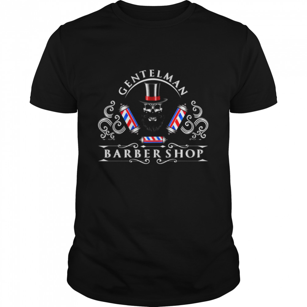 Gentelman baber shop shirt Classic Men's T-shirt