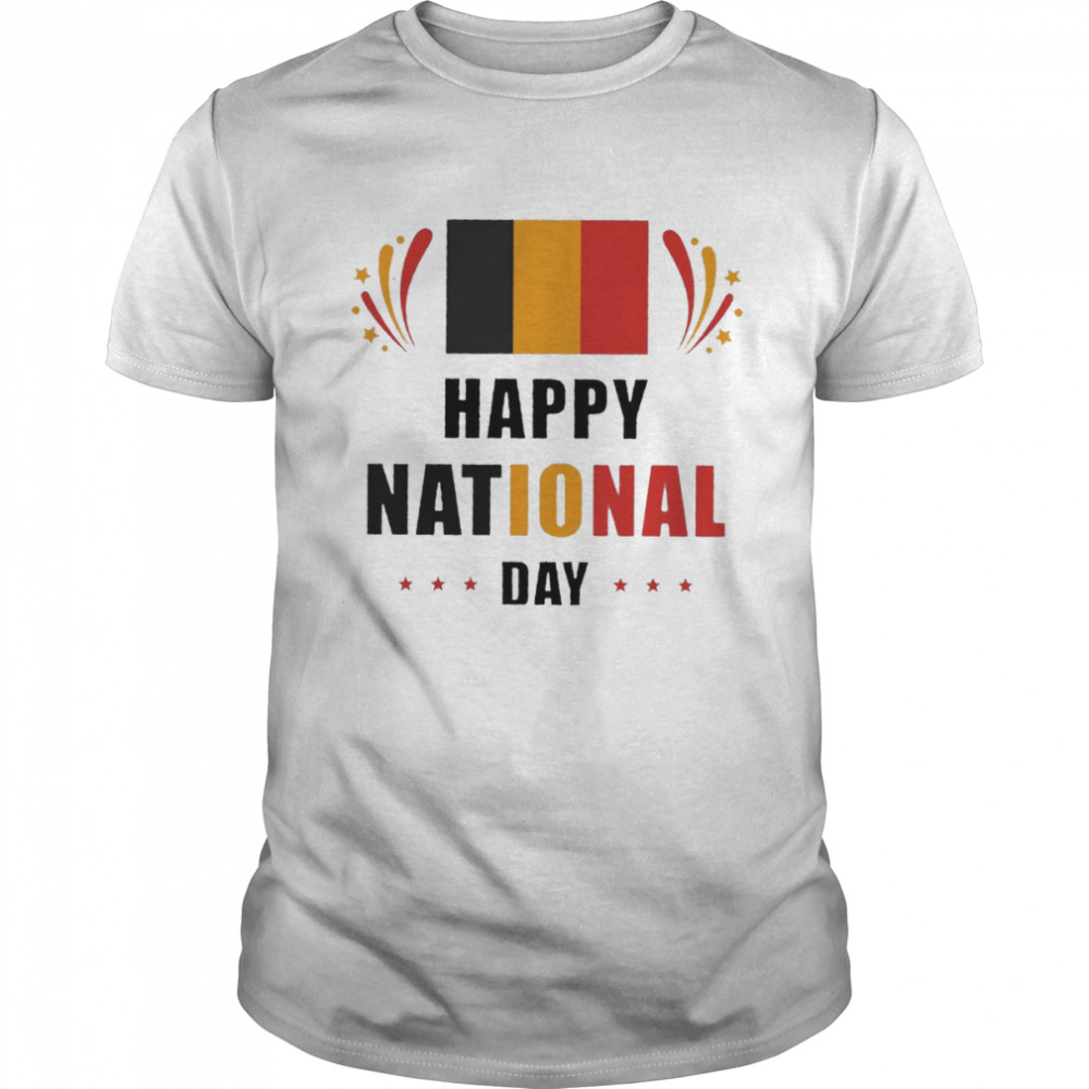 Happy national Belgium day shirt
