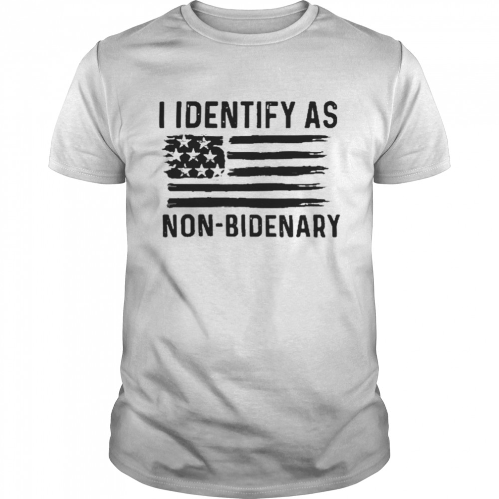 I Identify As Nonbinary White T-Shirt